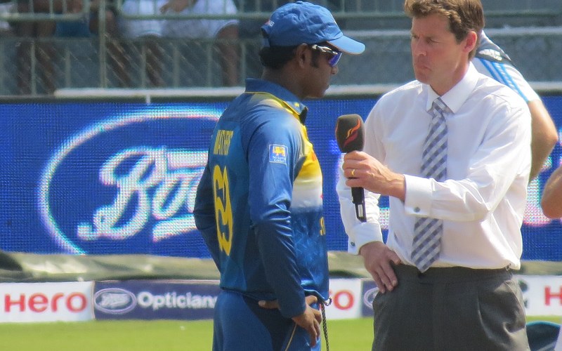 Former Sri Lanka captain Angelo Mathews at the toss during his international career. He has signed for Biratnagar Kings for NPL Season 3. Photo: Amal316 / Wikimedia Commons (CC BY-SA)