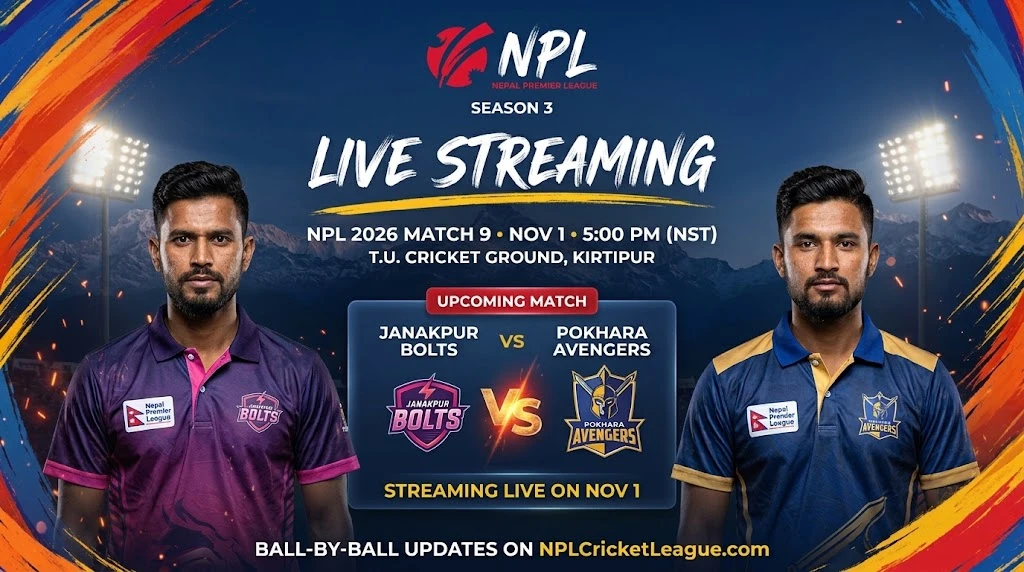 Match 9 Live Streaming
