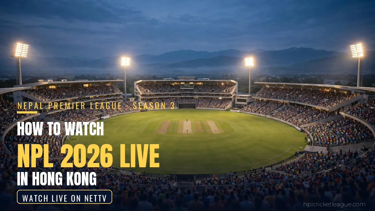 How to watch NPL 2026 live in Hong Kong: NetTV streaming graphic