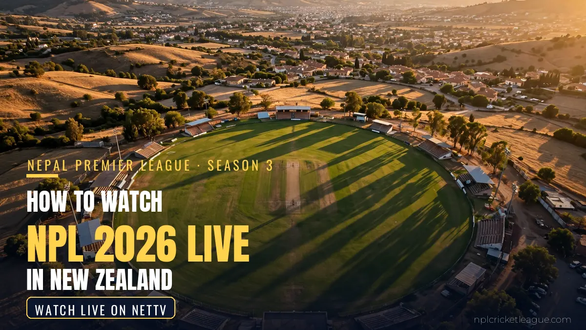 How to watch NPL 2026 live in New Zealand: NetTV streaming graphic