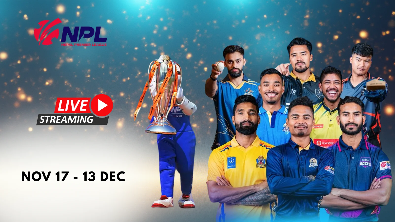 NPL 2025 to be Broadcast in 15 Countries